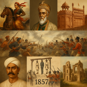 Read more about the article 1857 की क्रांति: REVOLT OF 1857 ,